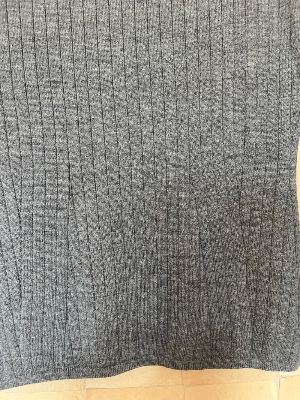 BR Ribbed Merino Sweater Polo - Picture 4 of 8